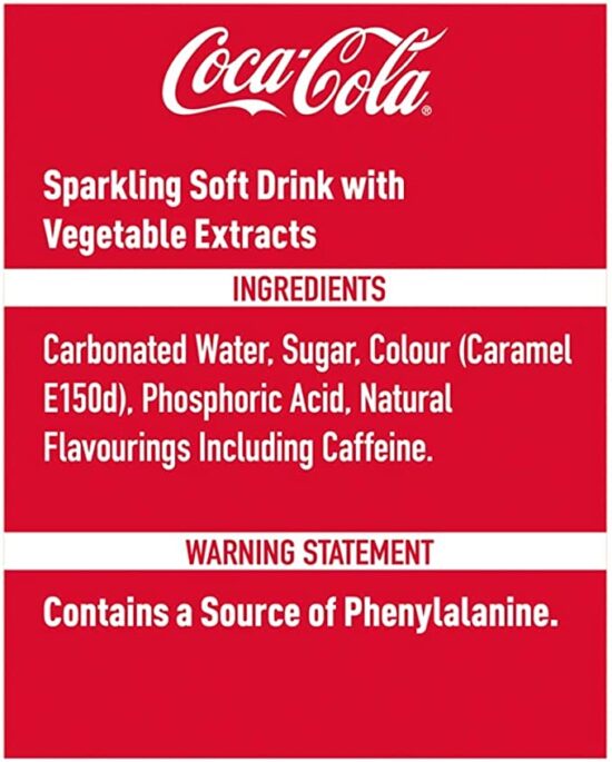 Coca-Cola Original Taste Cans, 24 x 330ml