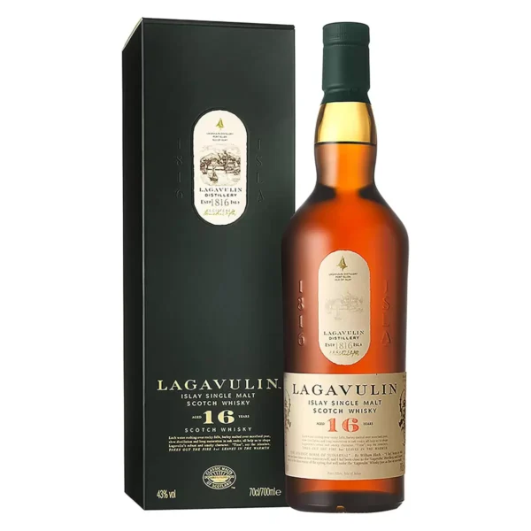 Lagavulin 16 Year Old Malt Whisky, 70cl