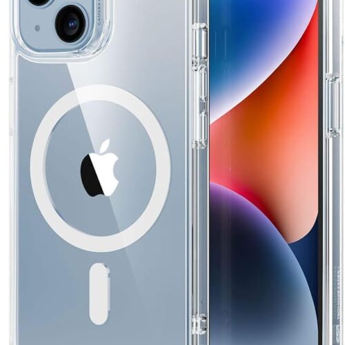 ESR Case for iPhone 14/iPhone 13, Compatible with MagSafe, Classic Hybrid Magnetic Mobile Phone Case iPhone 14/13 Case, Military Standard, Drop Protection, Scratch-Resistant Back, Clear