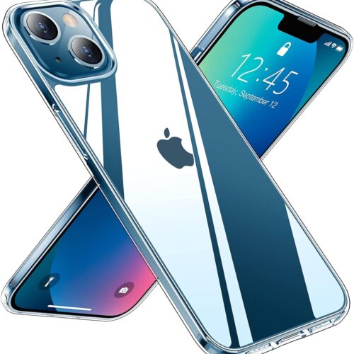 Red2Fire for iPhone 13Case, Clear [Military Grade Drop Protection] Dual Layer Heavy Duty Full Body Shockproof Phone Case for iPhone 13 6.1″
